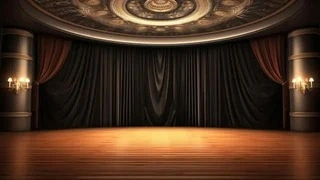 ستائر مسرح فى سيدار